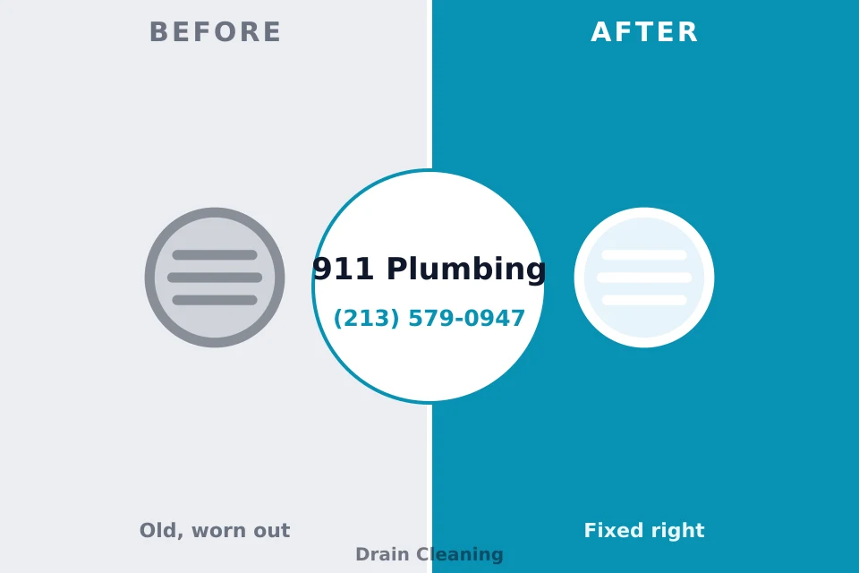 Before and after: plumbing repair Loyalton, CA